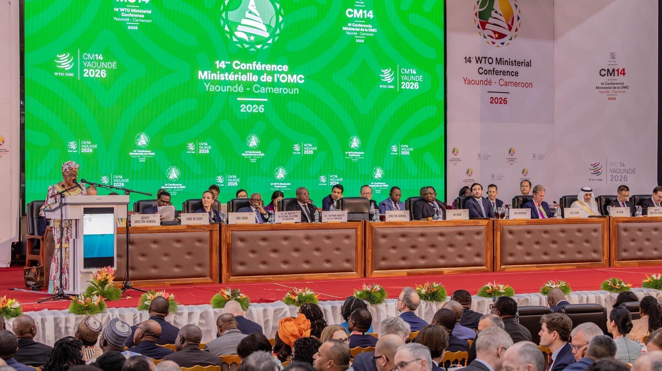Yaoundé accueille la 14e Conférence ministérielle de l'OMC (MC14)