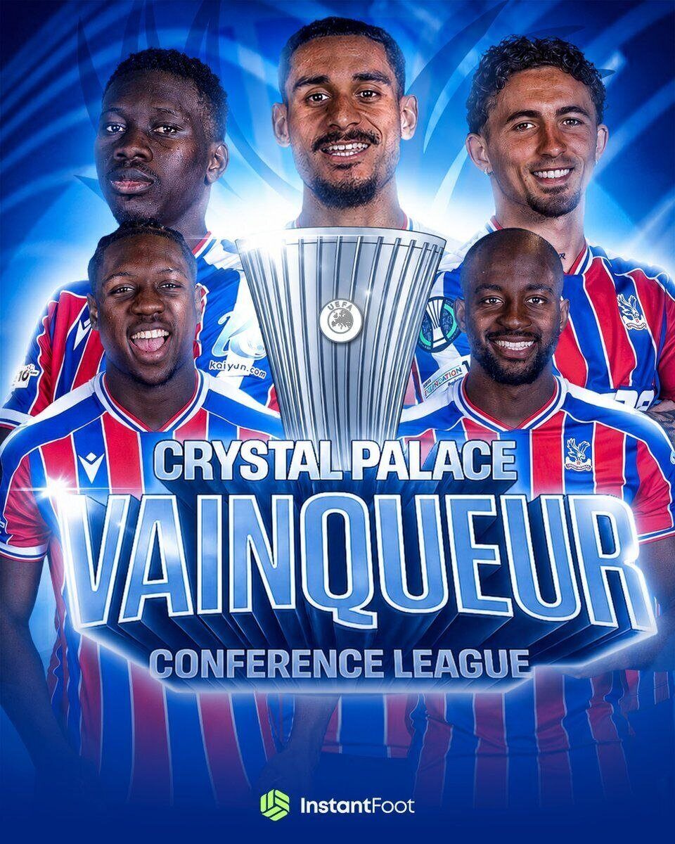 Crystal Palace remporte la Conference League