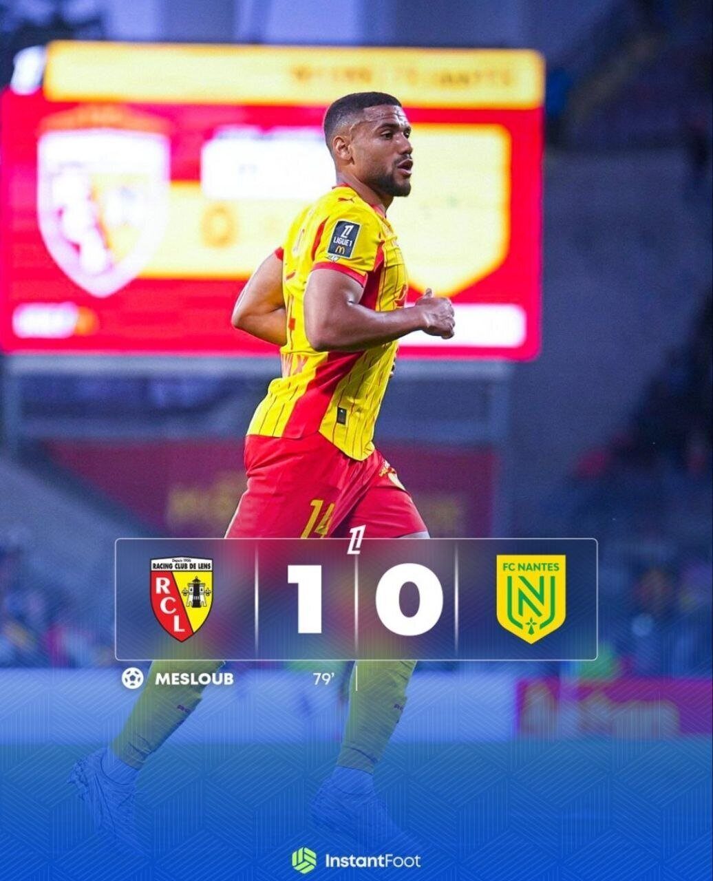 Le RC Lens qualifié pour la Ligue des champions grâce à Mesloub