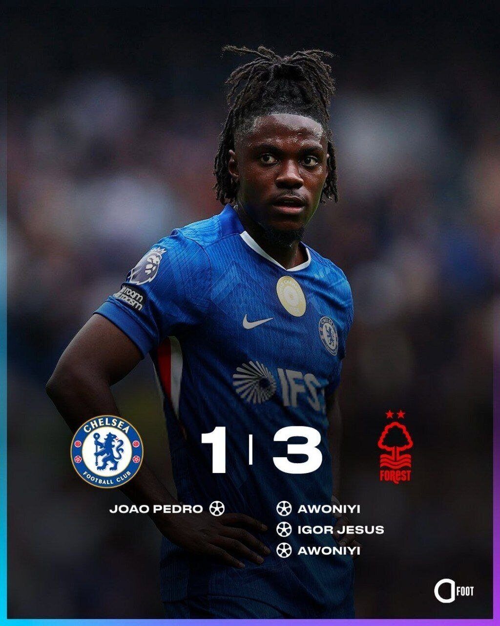 Chelsea enchaîne une 6e défaite de suite en Premier League