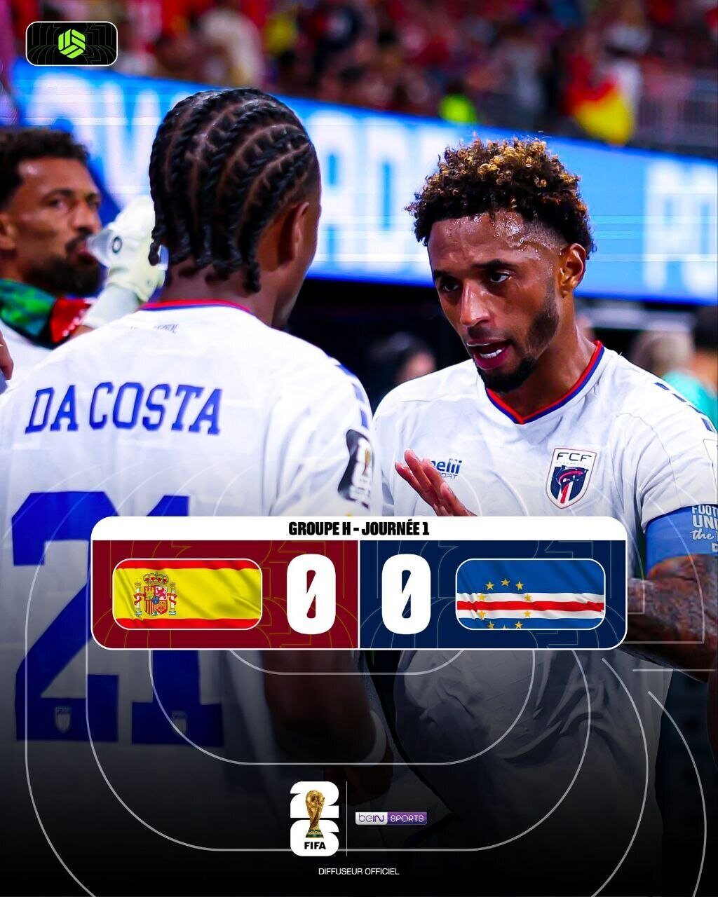 Le Cap-Vert accroche l'Espagne 0-0