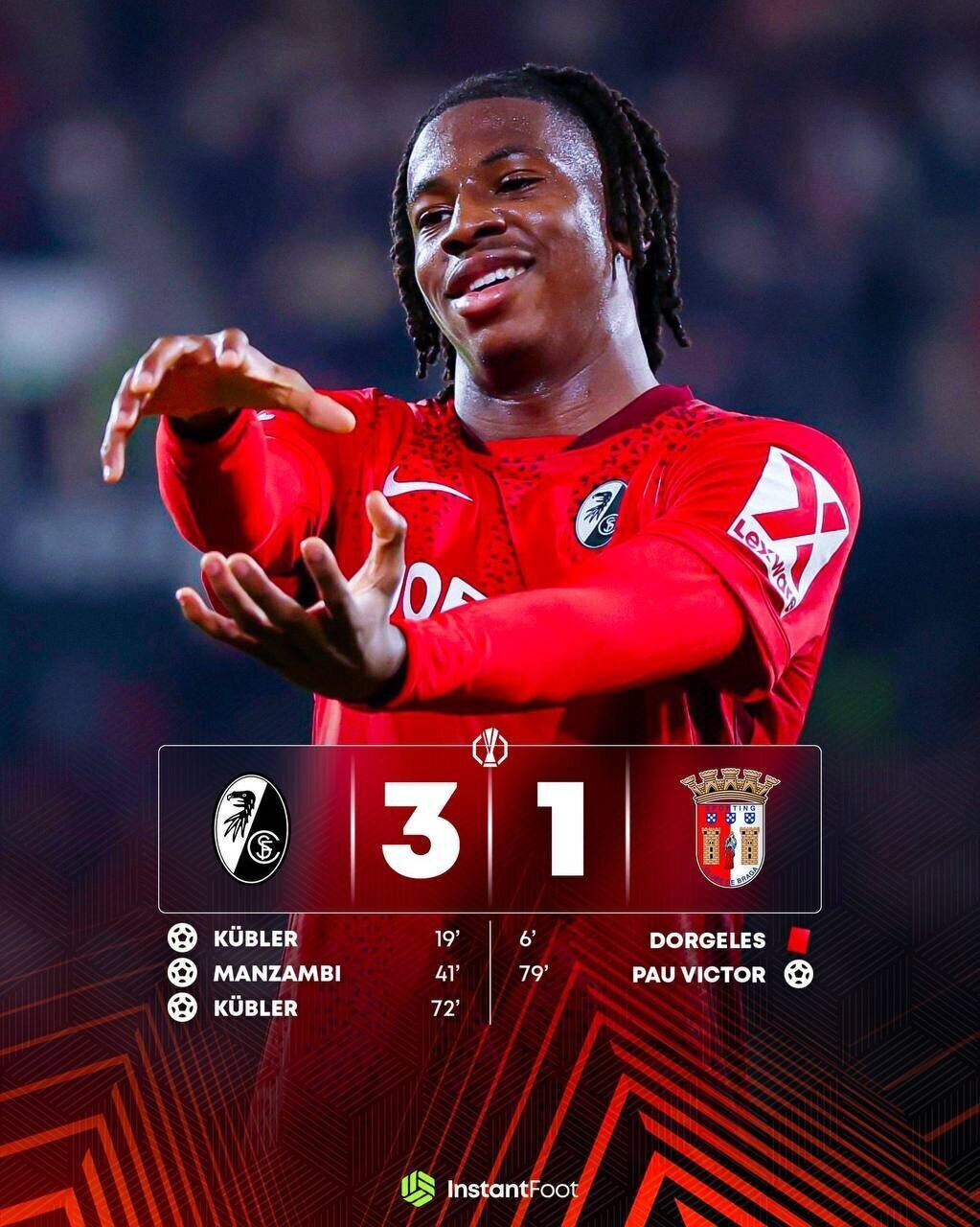 Fribourg élimine le SC Braga et file en finale d'Europa League