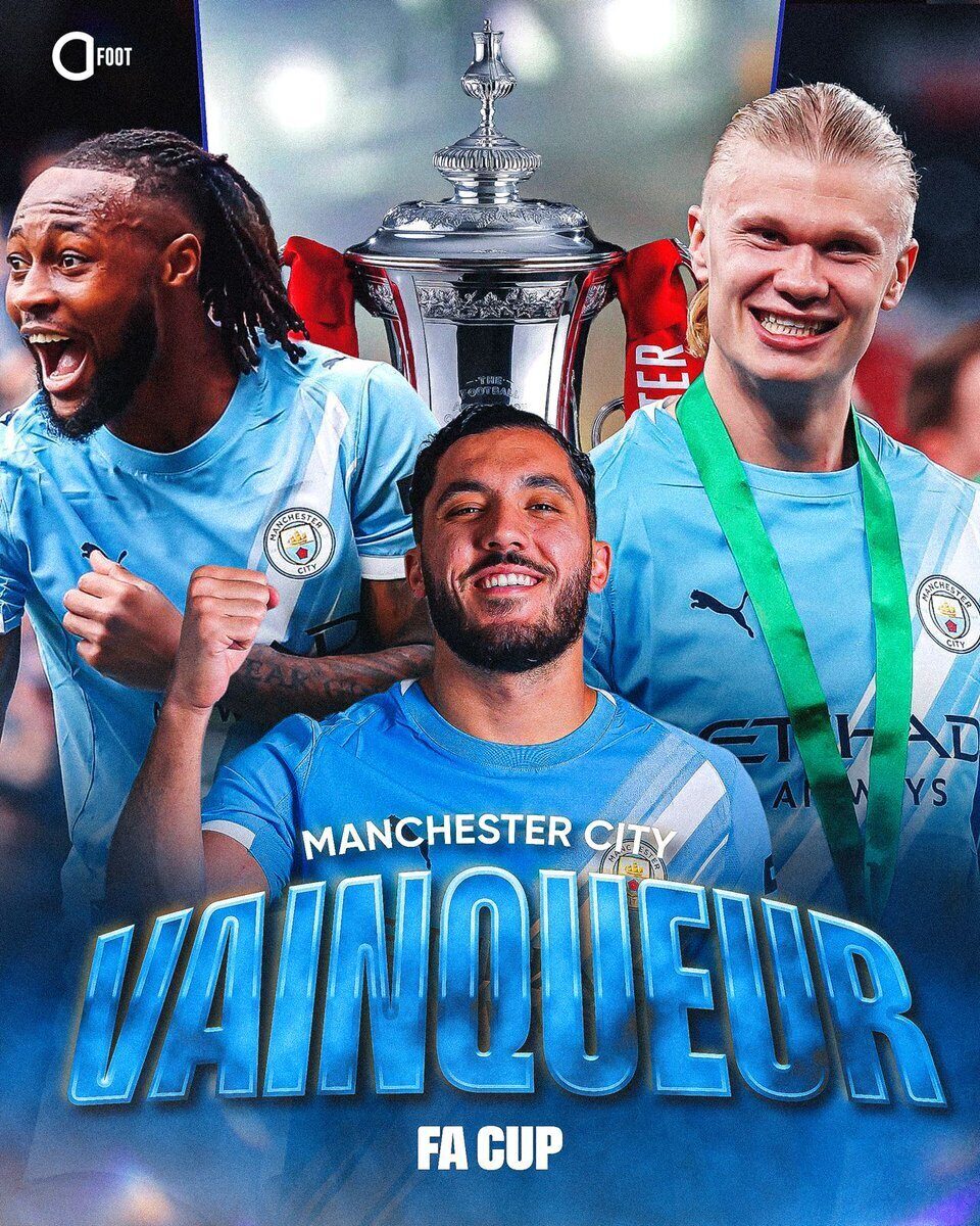 Manchester City remporte la FA Cup face à Chelsea