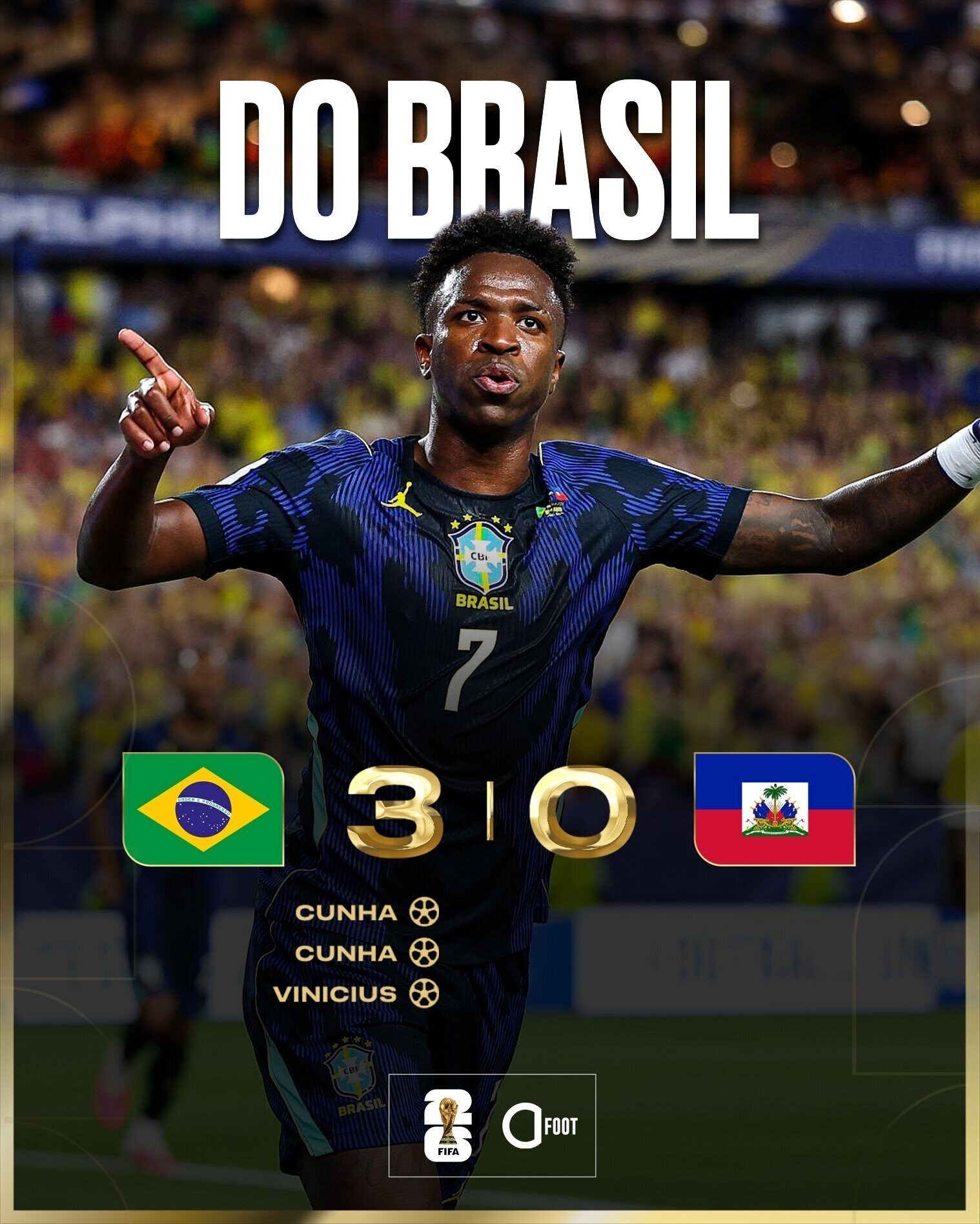Le Brésil s'impose face à Haïti et se relance dans le Mondial