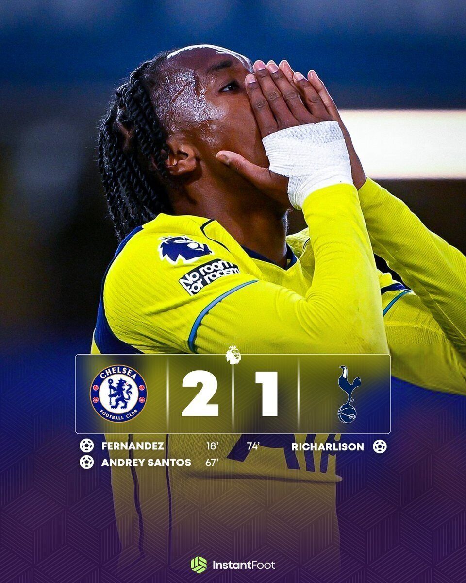 Tottenham toujours menacé, Chelsea doit battre Sunderland
