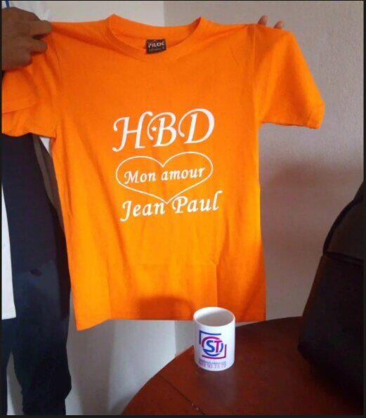Tee-shirts personnalisés à 5000 FCFA