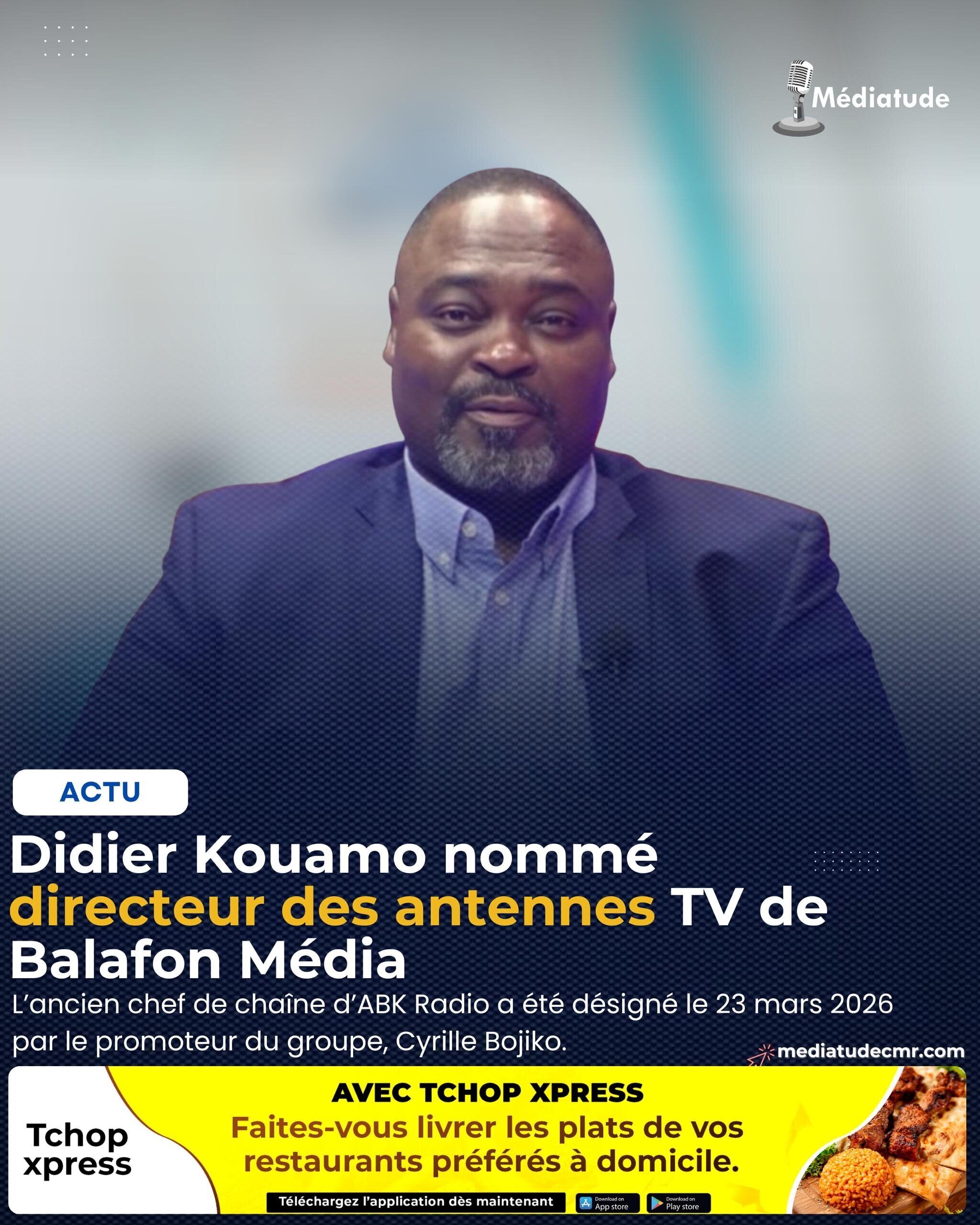 Didier Kouamo quitte ABK pour un nouveau groupe de presse