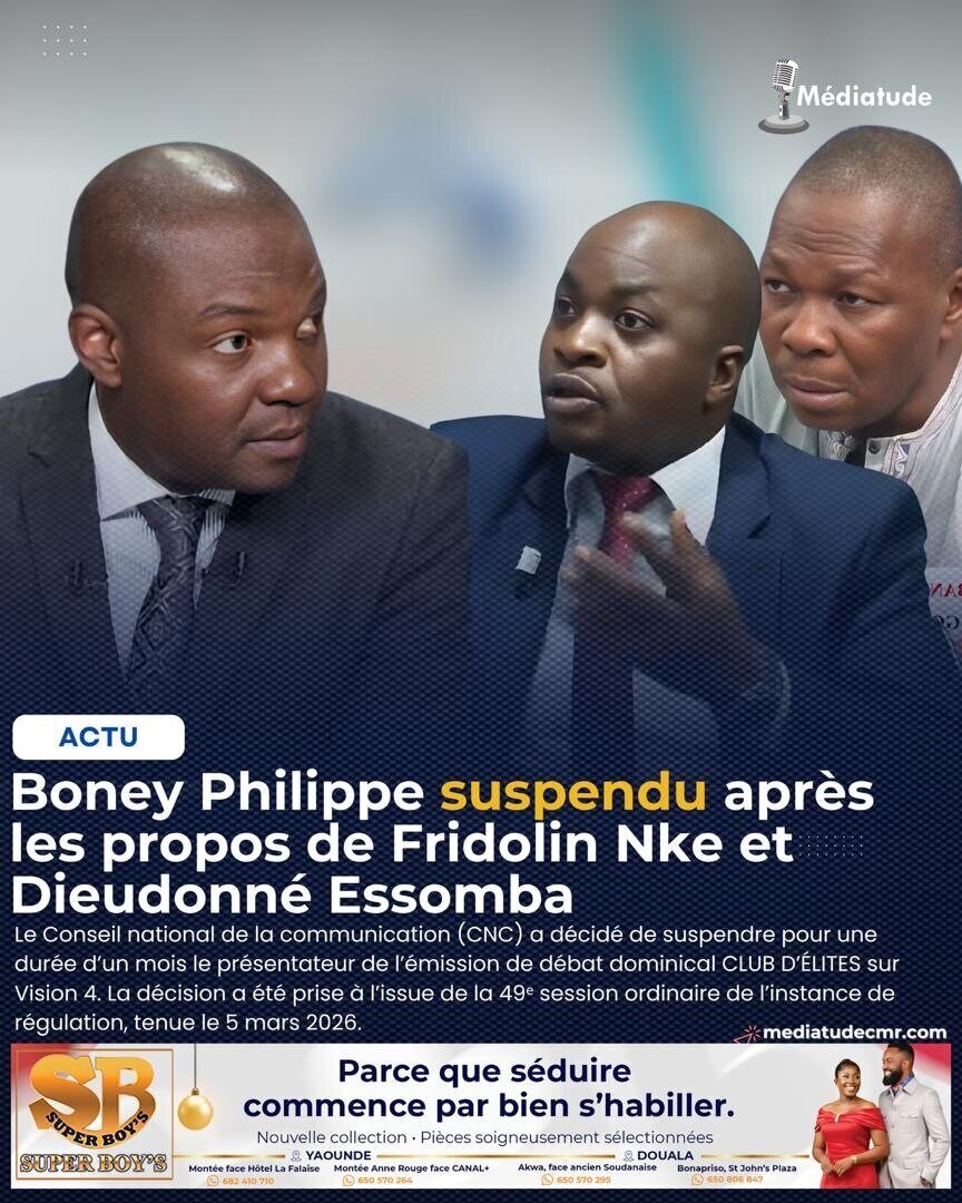 Le CNC suspend Boney Philippe pour un mois