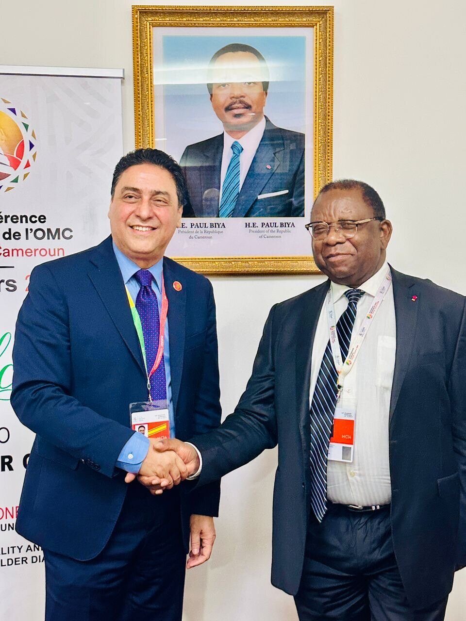 Le Ministre camerounais du Commerce reçoit la délégation marocaine à la CM14