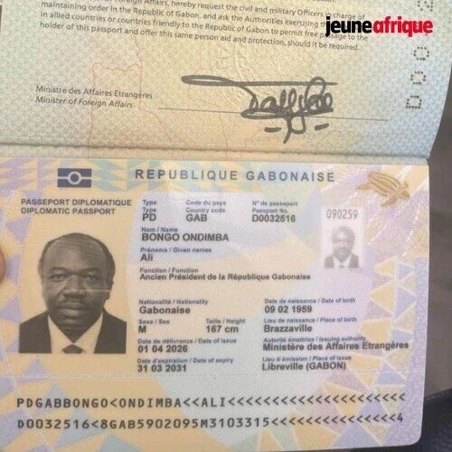 Rumeur d'un passeport diplomatique accordé à Ali Bongo Ondimba au Gabon