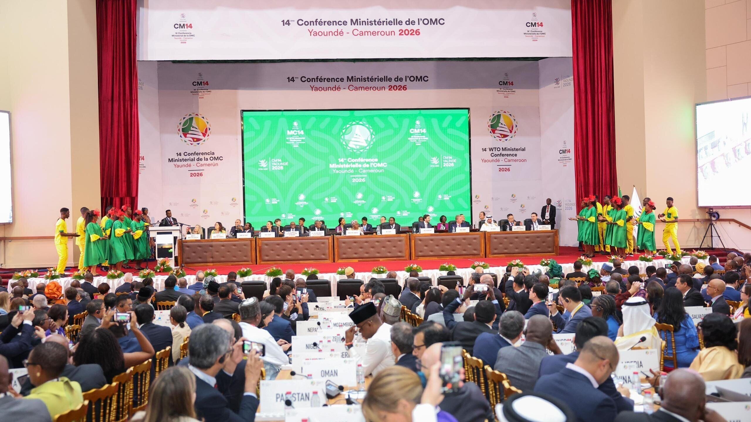 Yaoundé accueille la 14e Conférence ministérielle de l'OMC
