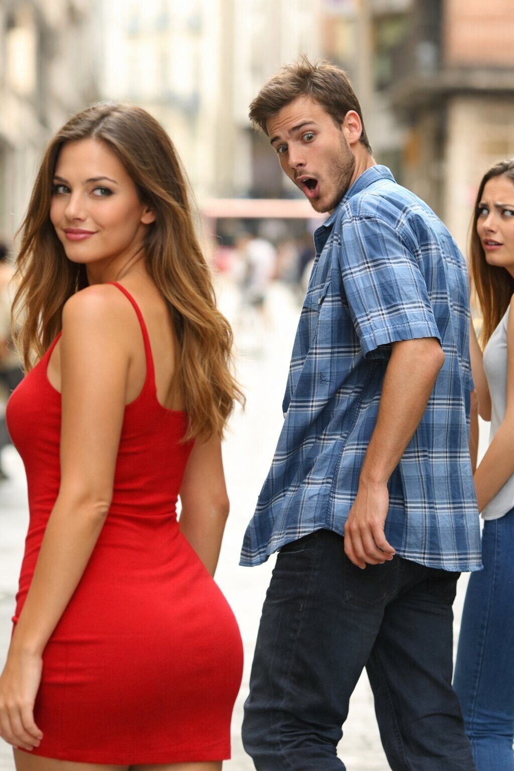 Les hommes qui regardent ailleurs même en couple